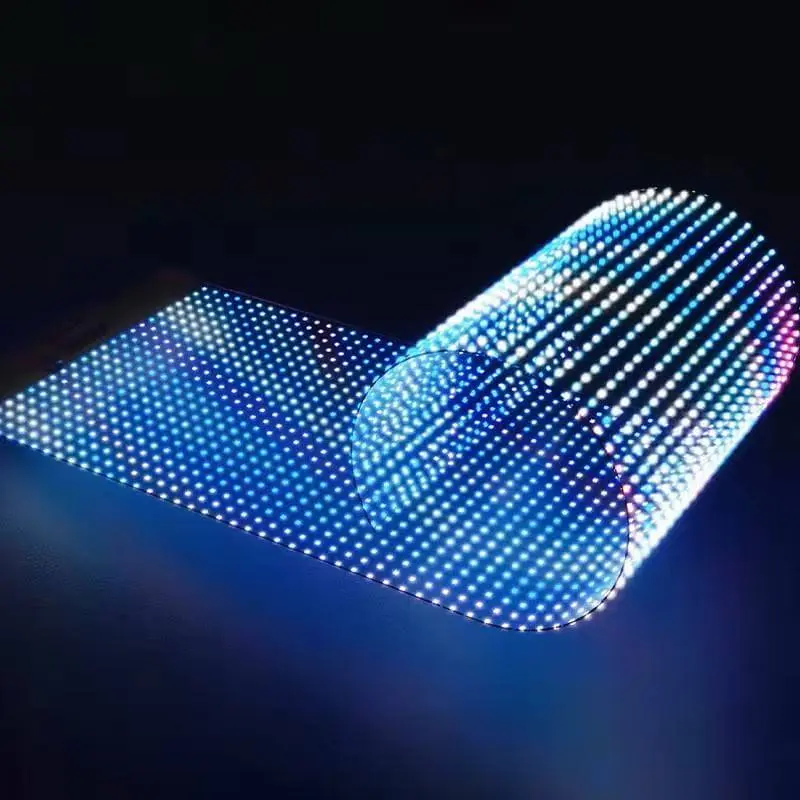 Fleksibilna transparentna LED površina